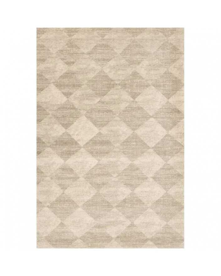 Covor lana Checkered beige - 1 Covor lana Checkered beige - 1