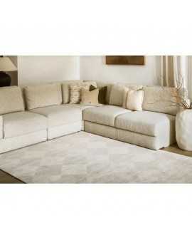 Covor lana Checkered beige - 2 Covor lana Checkered beige - 2