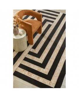 Covor lana Art Deco II black - 2 Covor lana Art Deco II black - 2